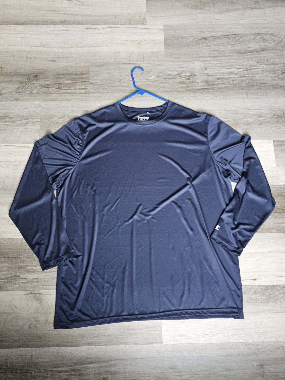 Champion Performance Men's Long Sleeve Shirt Navy Blue Size 3XL